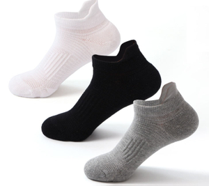Custom Thick Cotton Ankle Mens Running Socks