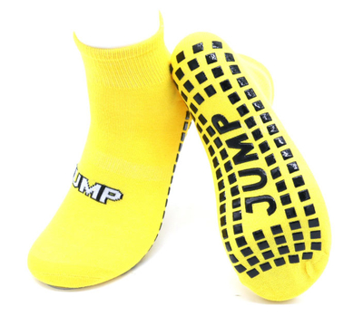 OEM Custom Anti Slip Cotton Kids Trampoline Socks