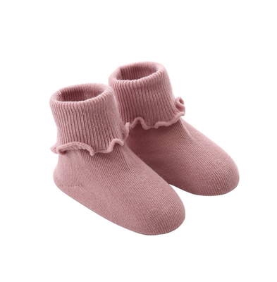 Custom Frilly Cotton Baby Girl Socks