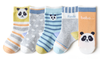 Knit Panda Cotton Baby Boy Socks