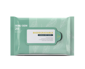 Organic Disposable Spunlace Non-Woven Biodegradable Baby Water Wipes