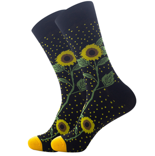 Sunflower Style Colorful Funny Novelty Socks for Women