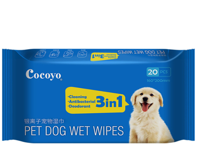 Pet Grooming & Cleasing Wipes For Dog And Cats