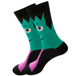 Personalized Fancy Designer Cotton Crew Socks for Men