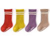 Custom Ribbed Cotton Non Slip Baby Grip Socks Factories