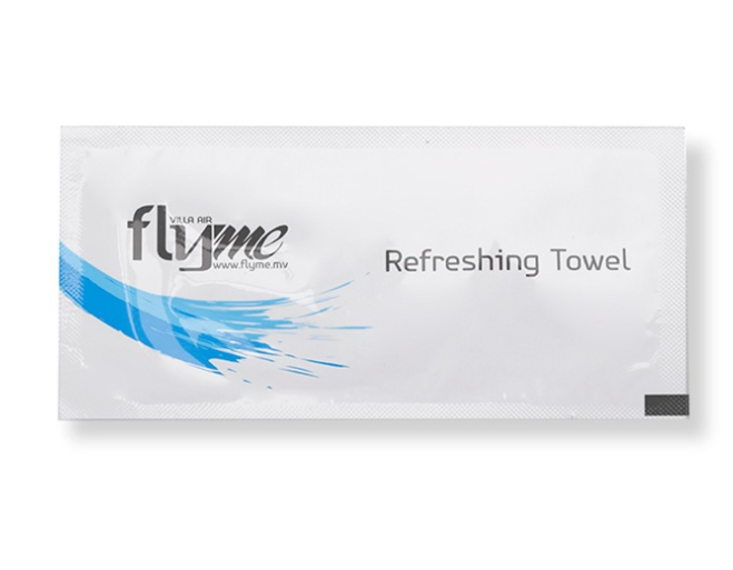 Singlet Refresh Fragrance Free Disposable Wet Towelettes Wipes Antiseptic Water Paper Towel Travel Packet
