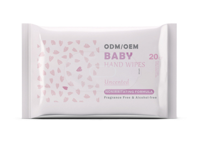  Alcohol Free Anti Bacterial Natural Baby Hand Mouth Skincare Wet Tissue
