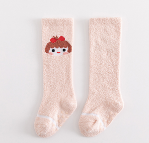 Winter Warm Non Slip Baby Fluffy Cozy Knee High Socks